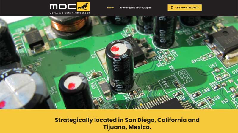 PROCESSOR Scrap Template Design Website MDC